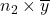 n_2\times \overline{y}