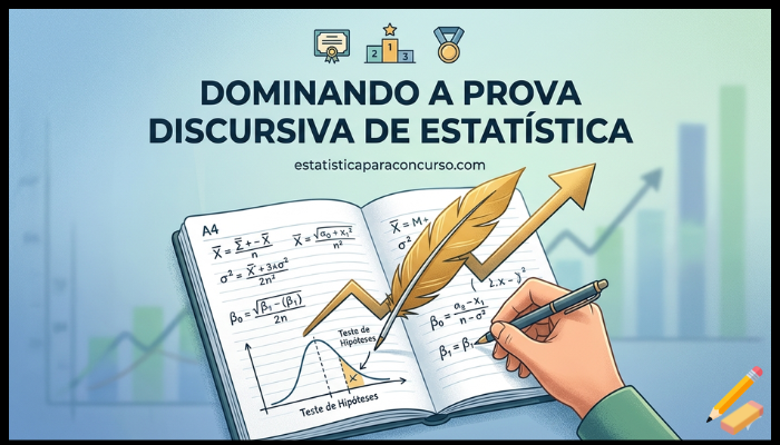 Prova Discursiva de Estatística: O Guia Definitivo para Dominar a Escrita Técnica e Aprovar
