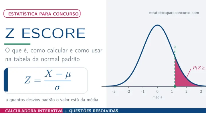 Z escore: o que é, como calcular e como usar na tabela normal